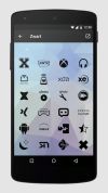 Zwart Black Icon Pack screenshot 3