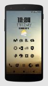Zwart Black Icon Pack screenshot 2