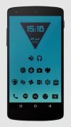 Zwart Black Icon Pack screenshot 1