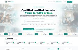 $199 Domains screenshot 1