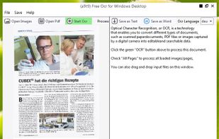The software includes full PDF support