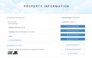 Add notes, images and upload documents to your properties and units and assign your residents and staff access to just what they need to see, you are in control.