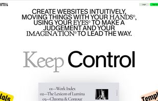 Control Website Builder screenshot 1