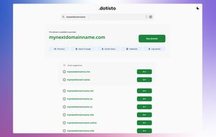 .dotisto domain search results