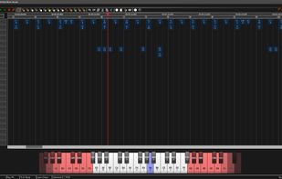 A Screenshot of the software in dark mode