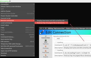 Asbru Connection Manager screenshot 2