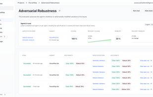 Robustness Evaluations