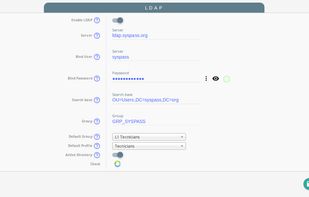 #sysPass screenshot 2