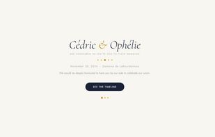 Digital RSVP that you can share to your guests