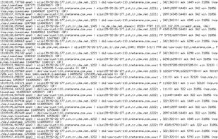 tcpdump screenshot 1