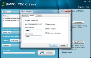 Simpo PDF Creator screenshot 1