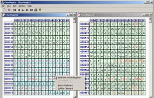 CharMapEx screenshot 1