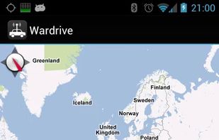 wardrive screenshot 1