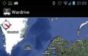 wardrive screenshot 2