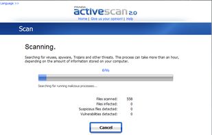 ActiveScan screenshot 2