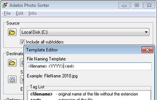 Adebis Photo Sorter screenshot 1