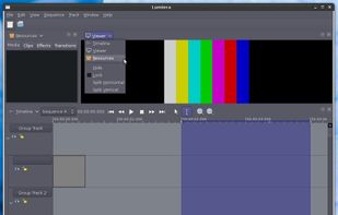 Lumiera screenshot 1