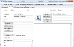 DreamMail screenshot 2