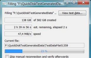 Quick Disk Test screenshot 1