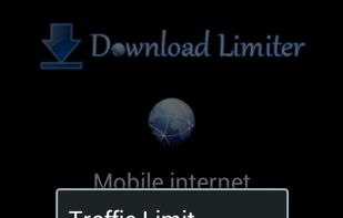 3G Download Limiter screenshot 1