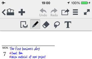 MetaMoJi Note screenshot 1