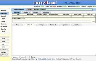 Fritz!Load screenshot 1