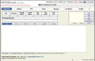 Fritz!Load screenshot 1