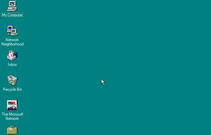 Windows 95 screenshot 1