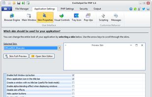 ExeOutput for PHP screenshot 1