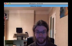 Call Window in an Audio/Video call.