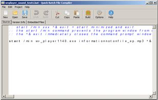 Quick Batch File Compiler screenshot 1