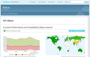Public Status Pages details page example