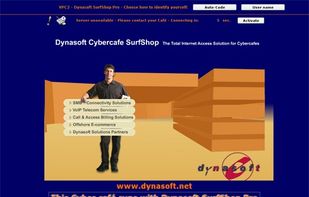 Dynasoft Cybercafe SurfShop screenshot 1
