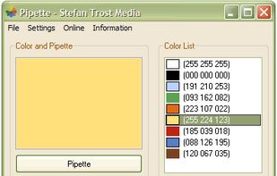 Pipette screenshot 1