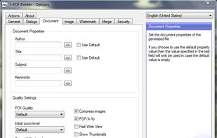 7-PDF Printer screenshot 1