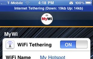 MyWi screenshot 1