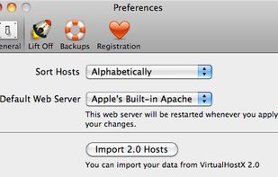 VirtualHostX screenshot 2
