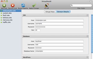 VirtualHostX screenshot 3