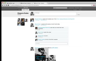 diaspora* screenshot 1