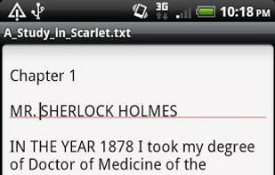 Jota Text Editor screenshot 1