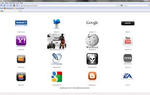 white background