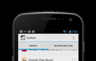 Helium Backup screenshot 1