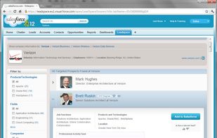 Leadspace finds the right prospects in social networks and contact databases