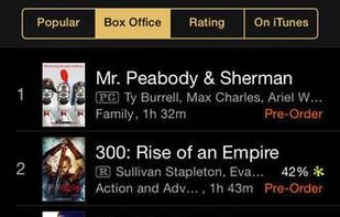 iTunes Movie Trailers screenshot 2