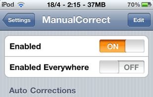 ManualCorrect screenshot 1