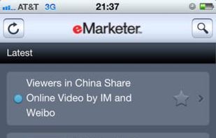 eMarketer screenshot 1