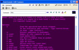 Colorconsole screenshot 1