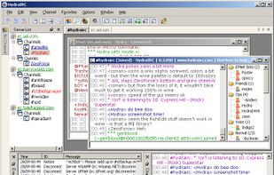 HydraIRC screenshot 1