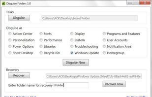 Disguise Folders screenshot 1