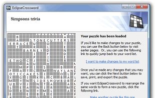 Preview of crossword